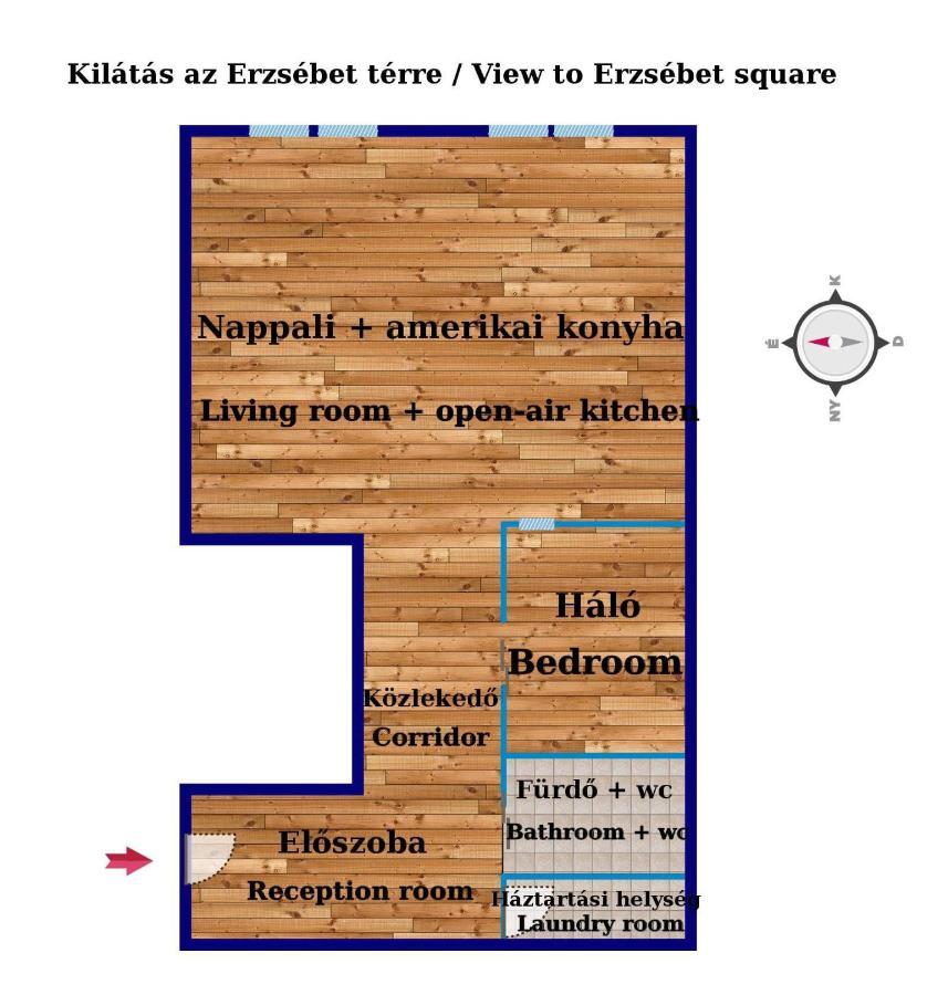 Luxury Lisbeth Apartman Budapest Budapeszt Zewnętrze zdjęcie